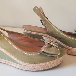 Franco Sarto Espadrille Wedge Sandals